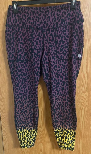 Torrid active purple - purple, yellow